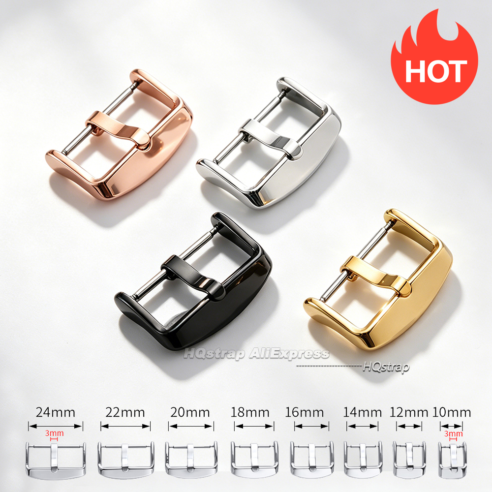 Pin Clasp Watchbands Buckle 12 - مراجعة Silicone Watch Band 22Mm وسعره