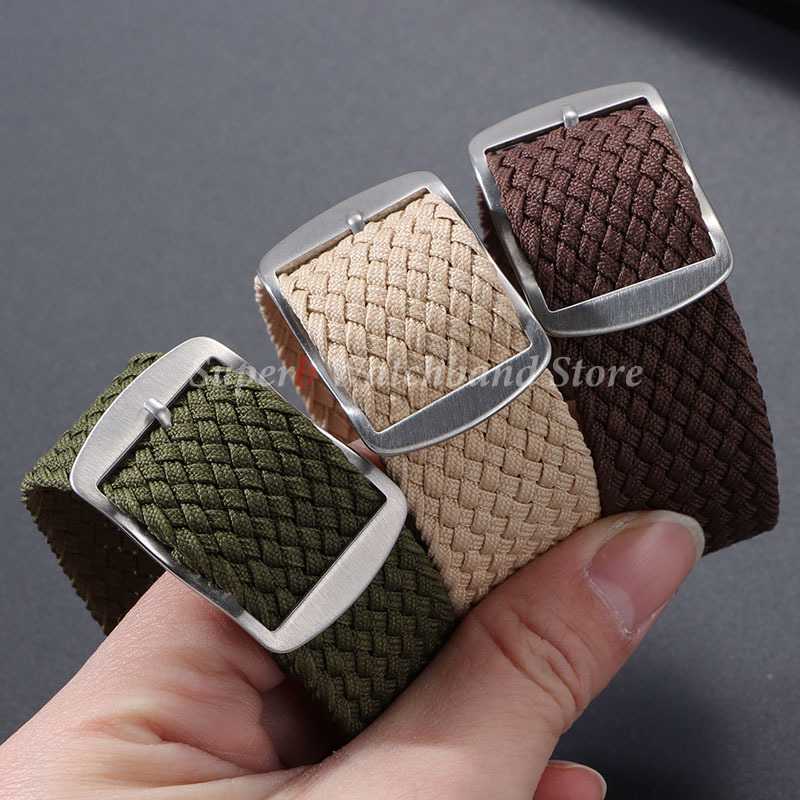 Nylon Woven Canvas Watch Band  - مراجعة Perlon Strap Woven وسعره