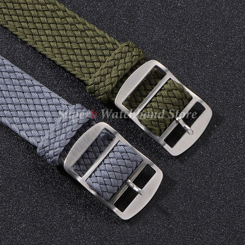 Nylon Woven Canvas Watch Band  - مراجعة Perlon Strap Woven وسعره