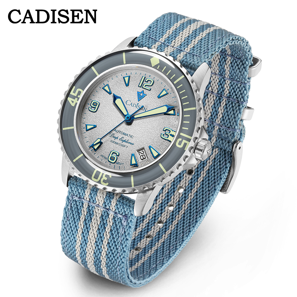 CADISEN Deep Explorer MIYOTA 8 - مراجعة Canvas Strap Watch وسعره