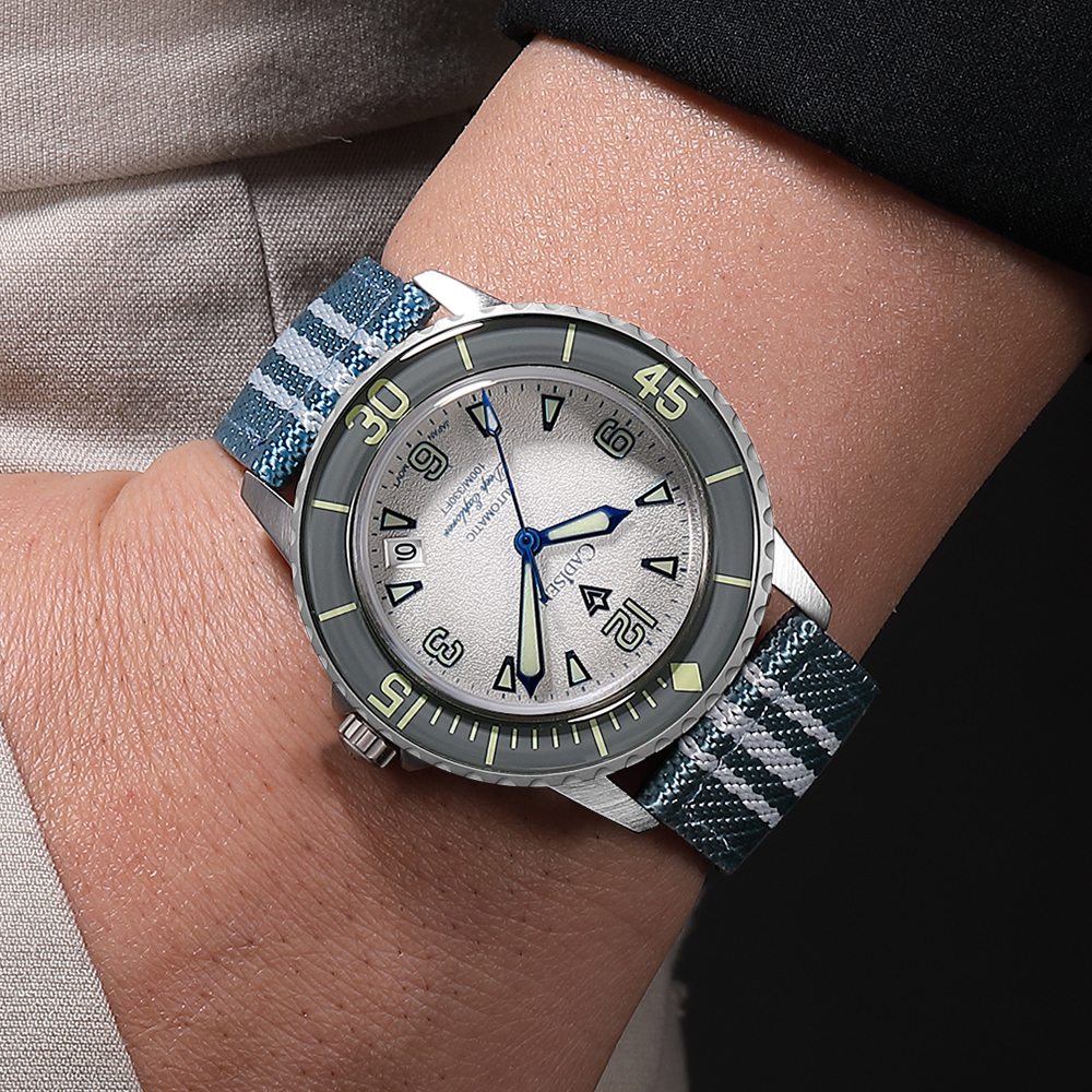 CADISEN Deep Explorer MIYOTA 8 - مراجعة Canvas Strap Watch وسعره