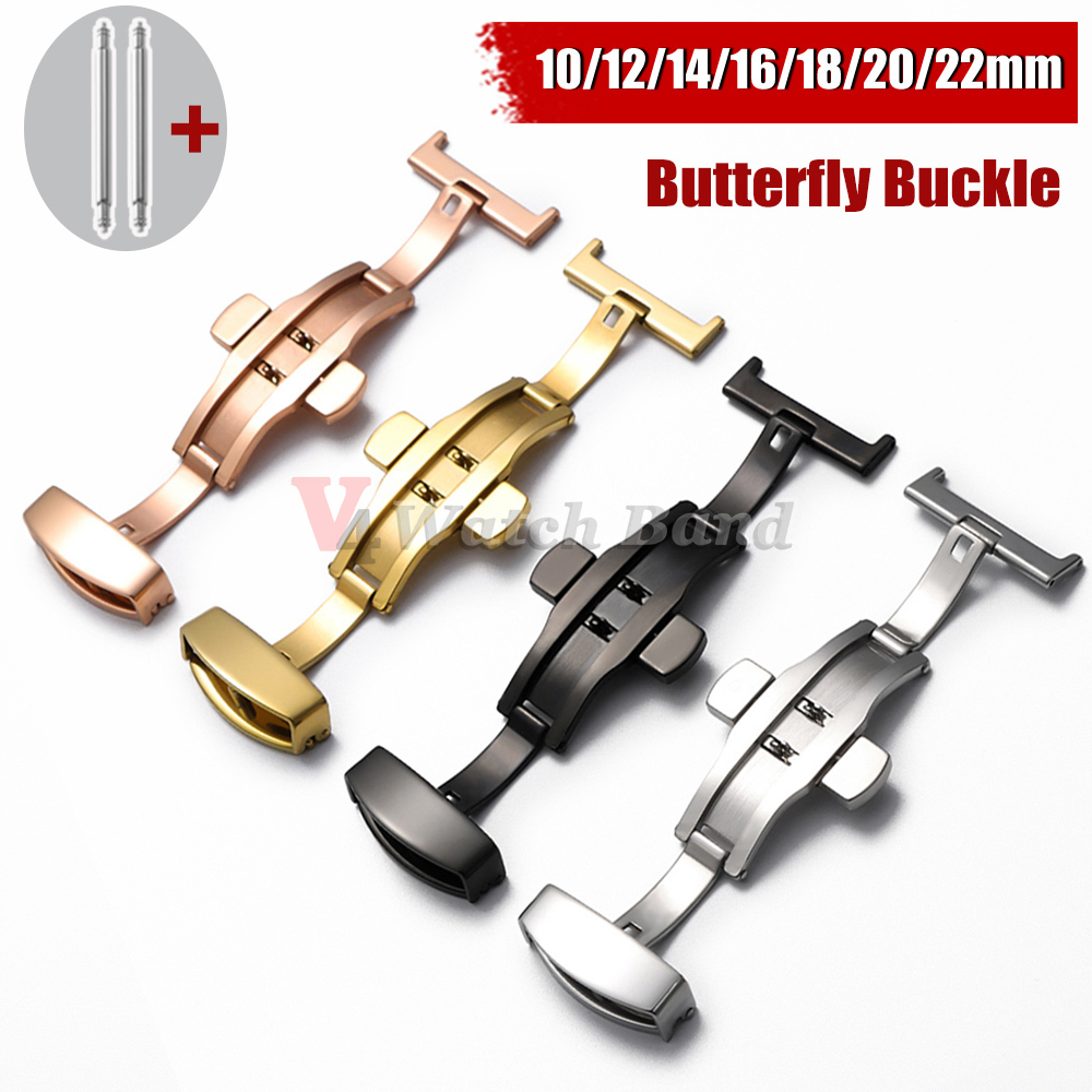 Stainless Steel Clasp Strap fo - مراجعة Butterfly Clasp Deployant وسعره