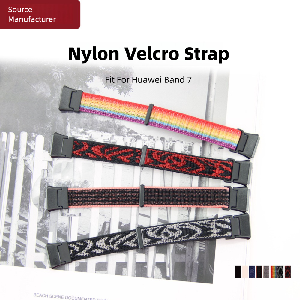 Watch Strap For Huawei Band 7  - مراجعة Sport Loop Velcro وسعره