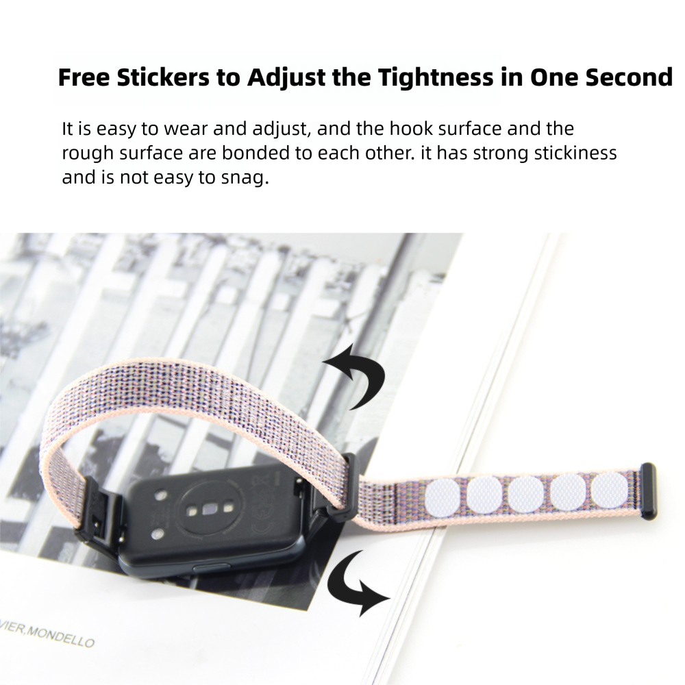 Watch Strap For Huawei Band 7  - مراجعة Sport Loop Velcro وسعره