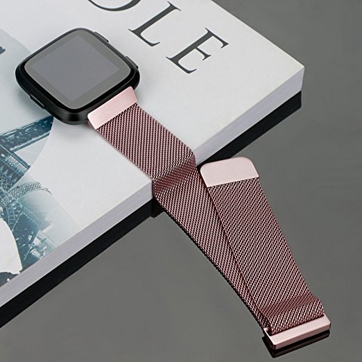 Milanese Mesh Band Strap for F - مراجعة Milanese Loop Magnetic وسعره