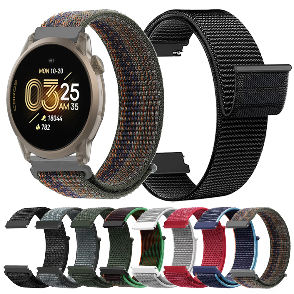 Nylon Breathable Loop Watchban - مراجعة Sport Loop Velcro وسعره