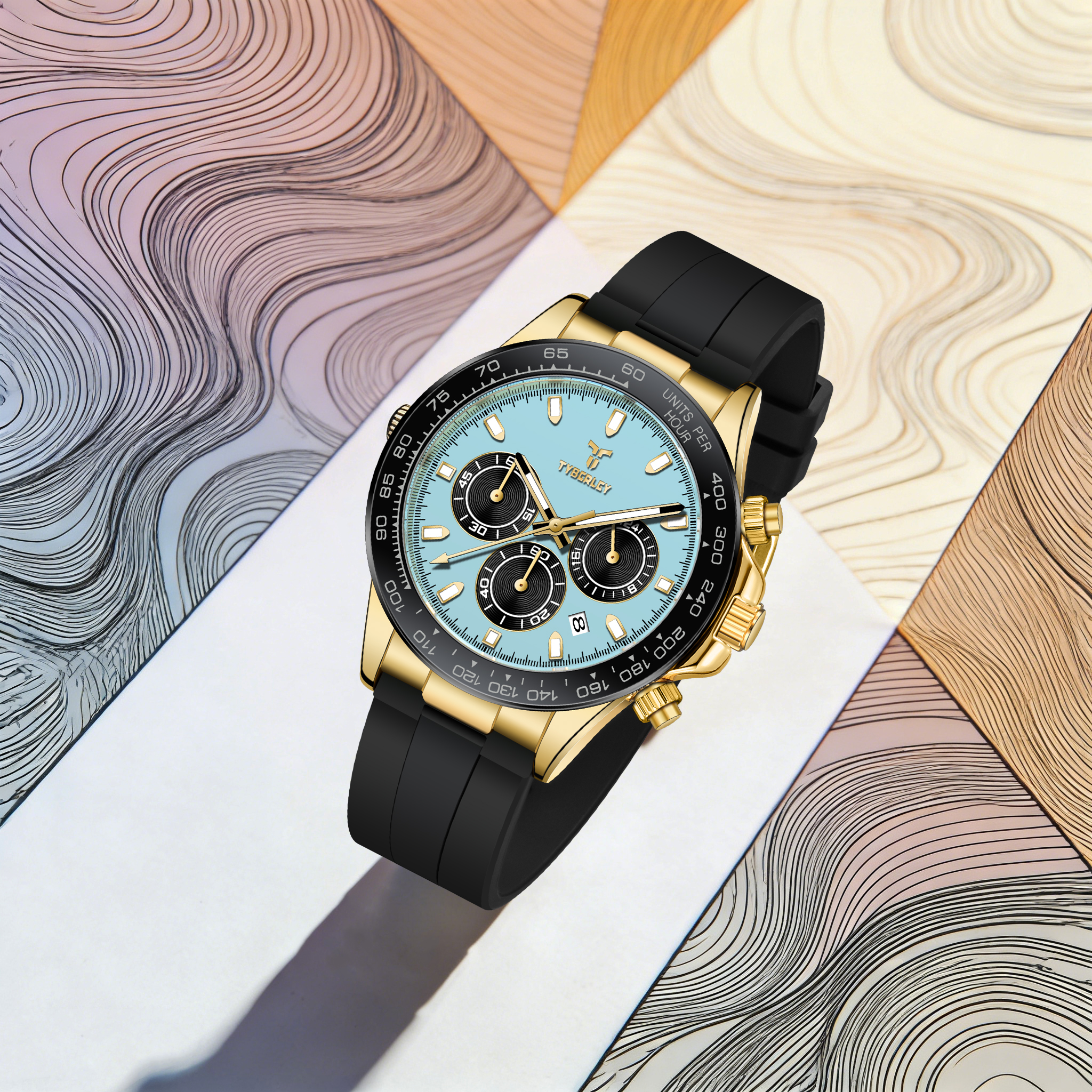 TYBERLEY Sophisticated Eleganc - مراجعة Rubber Strap Diver وسعره