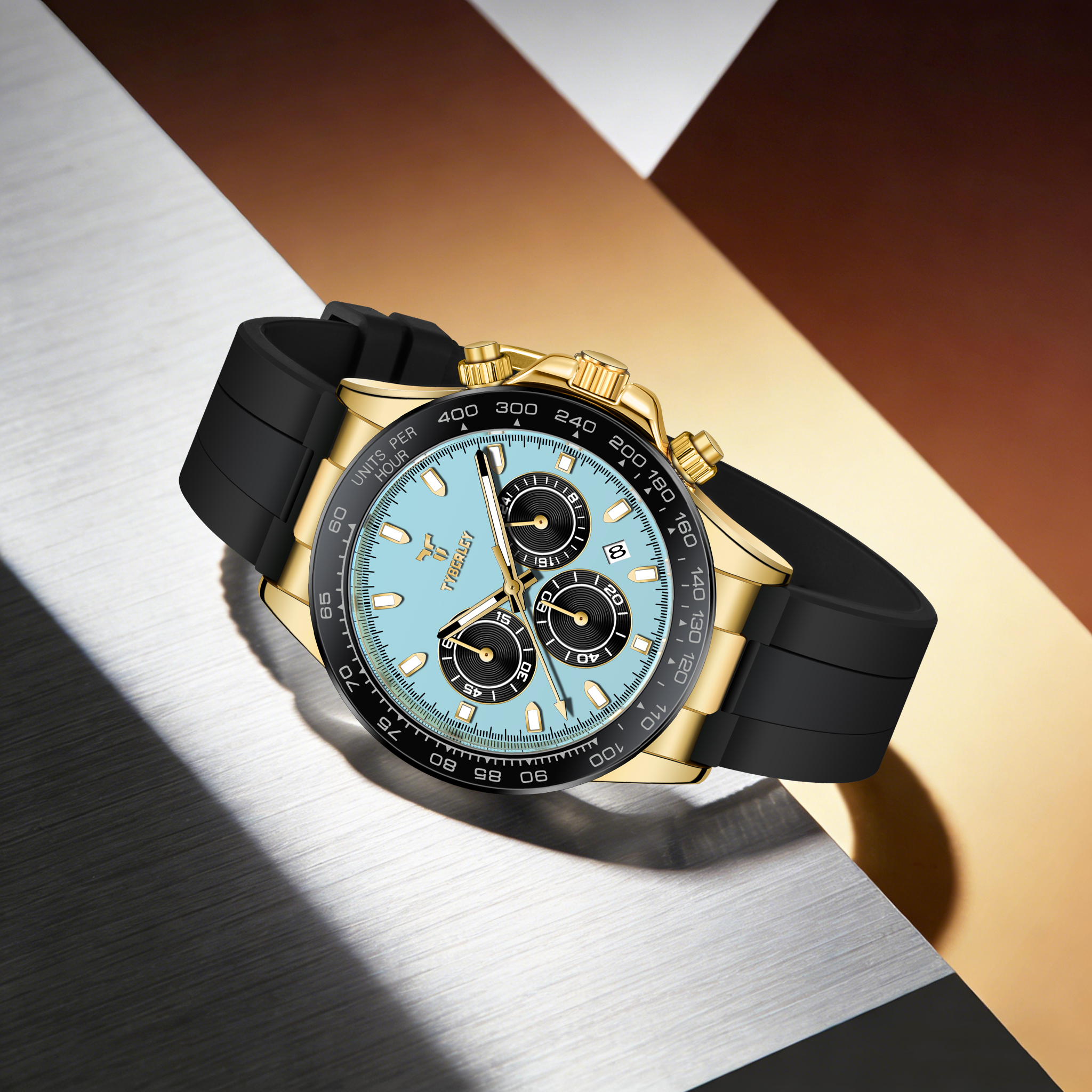 TYBERLEY Sophisticated Eleganc - مراجعة Rubber Strap Diver وسعره