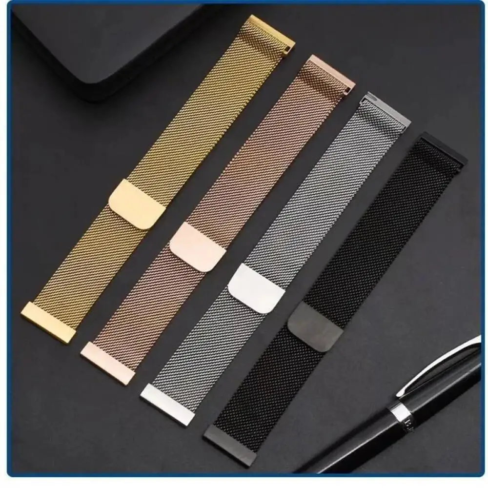 20/22mm Metal Milanese Loop Ba - مراجعة Milanese Loop Magnetic وسعره