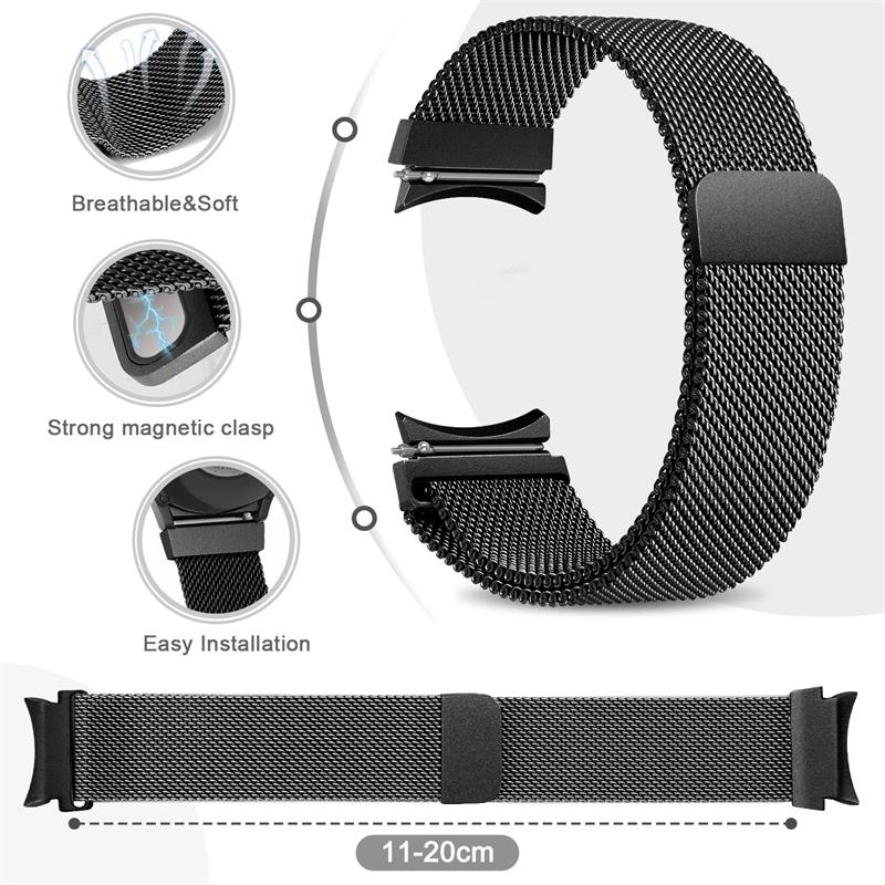 Milanese Loop Strap For Samsun - مراجعة Milanese Loop Magnetic وسعره