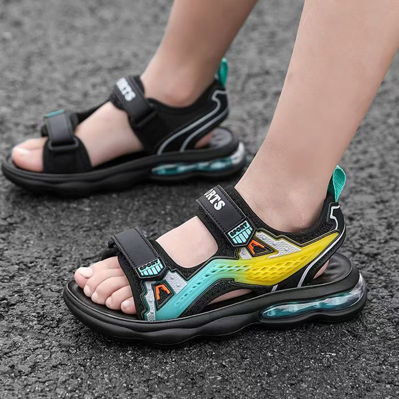 Children's Summer New Open Toe - مراجعة Sport Loop Velcro وسعره