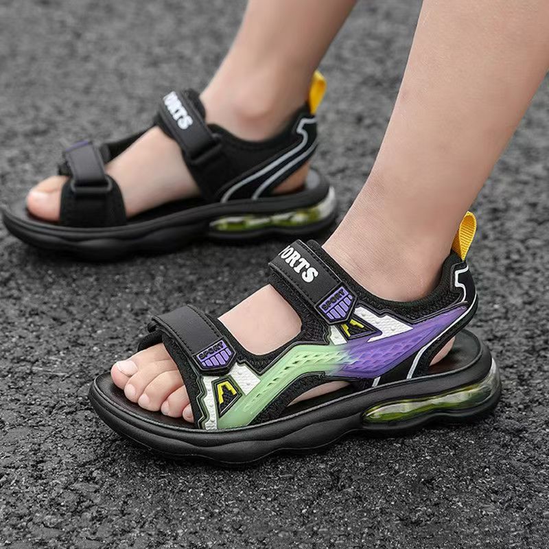 Children's Summer New Open Toe - مراجعة Sport Loop Velcro وسعره