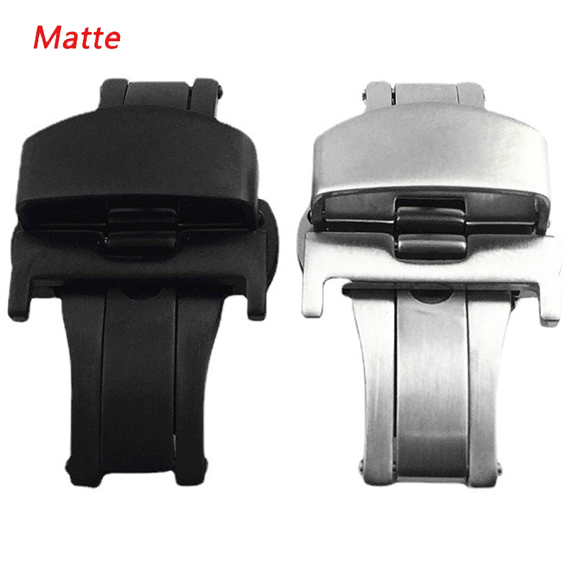 Matte Stainless Steel Butterfl - مراجعة Butterfly Clasp Deployant وسعره