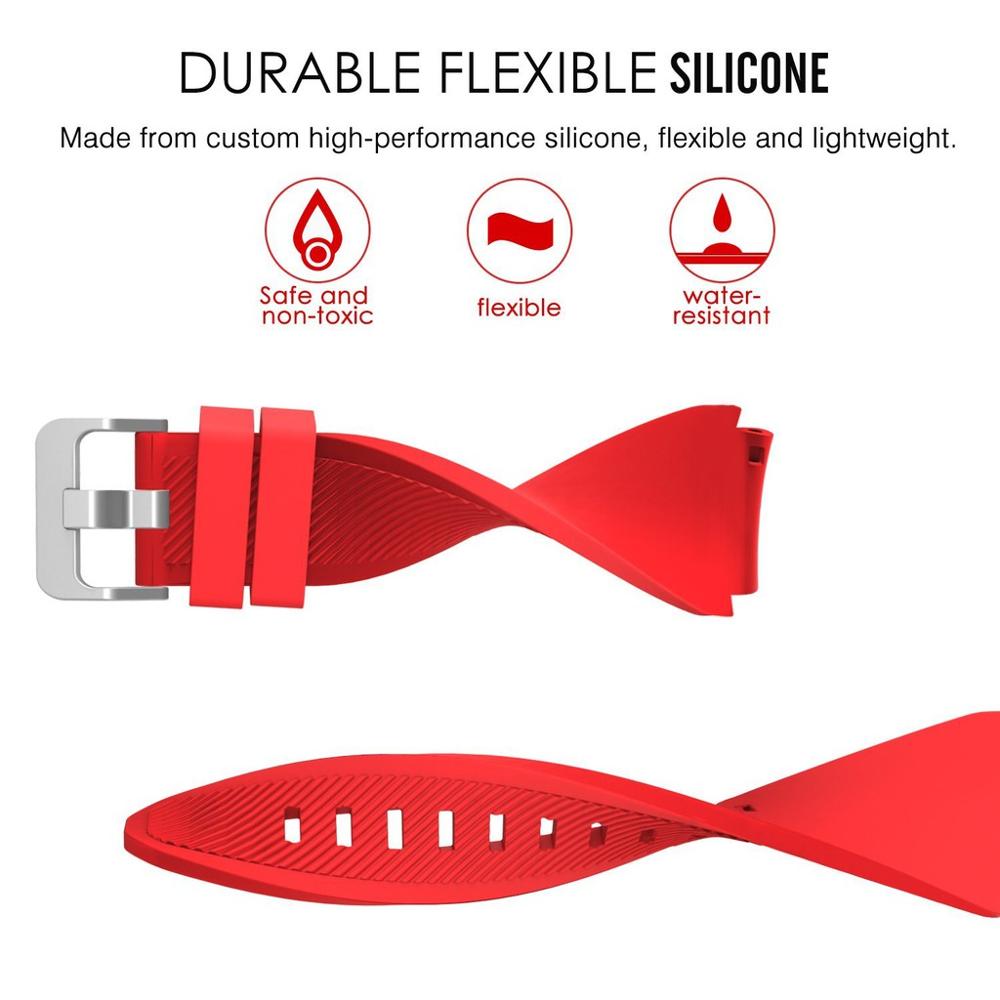 22mm Silicone Strap For Realme - مراجعة Silicone Watch Band 22Mm وسعره