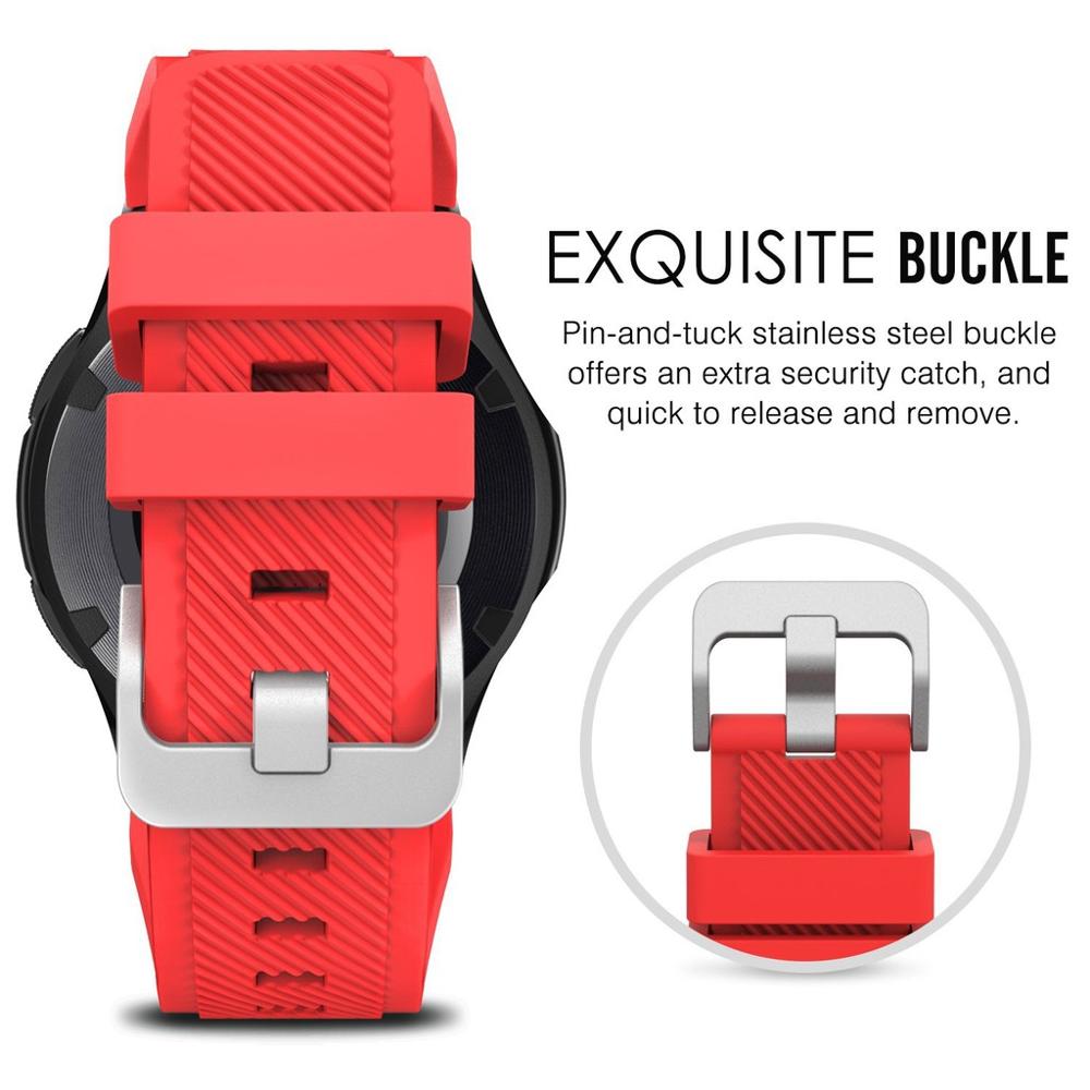 22mm Silicone Strap For Realme - مراجعة Silicone Watch Band 22Mm وسعره