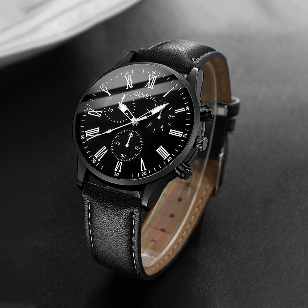 Fashion Men Business Watches C - مراجعة Leather Watch Band Men وسعره