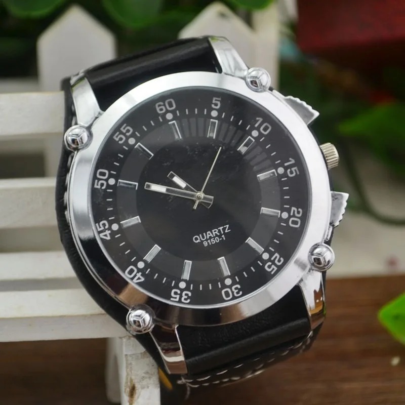 Fashion Brand Luxury Wristwatc - مراجعة Leather Watch Band Men وسعره