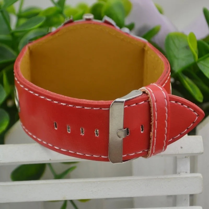 Fashion Brand Luxury Wristwatc - مراجعة Leather Watch Band Men وسعره