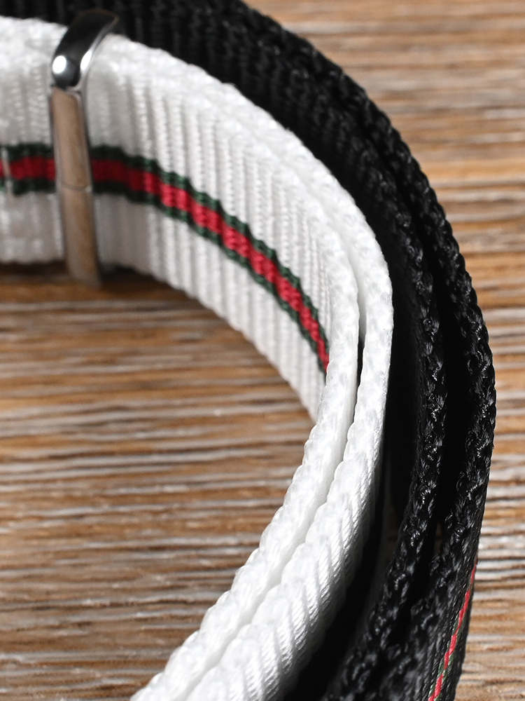 San Martin 20mm Rugged Woven F - مراجعة Tropic Strap Vintage وسعره