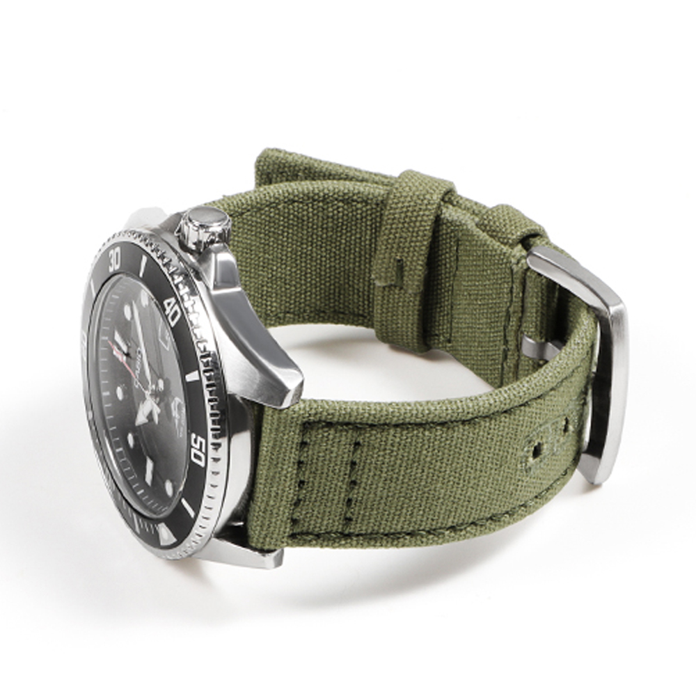 18mm 20mm Nylon Woven Canvas W - مراجعة Perlon Strap Woven وسعره