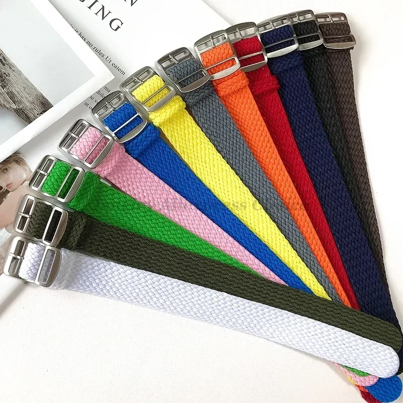 Fabric Woven Nylon Watch Band  - مراجعة Perlon Strap Woven وسعره