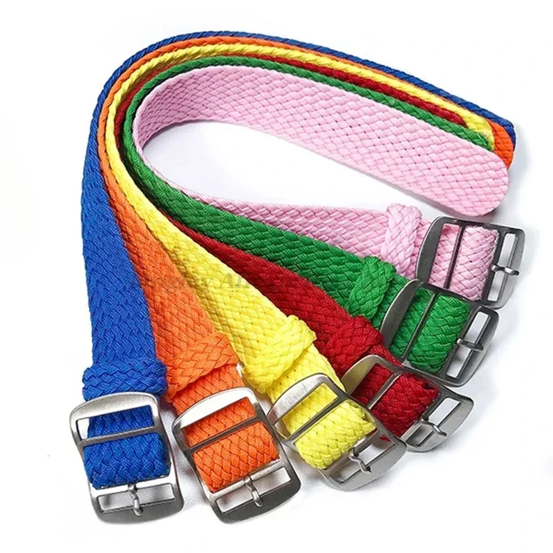 Fabric Woven Nylon Watch Band  - مراجعة Perlon Strap Woven وسعره