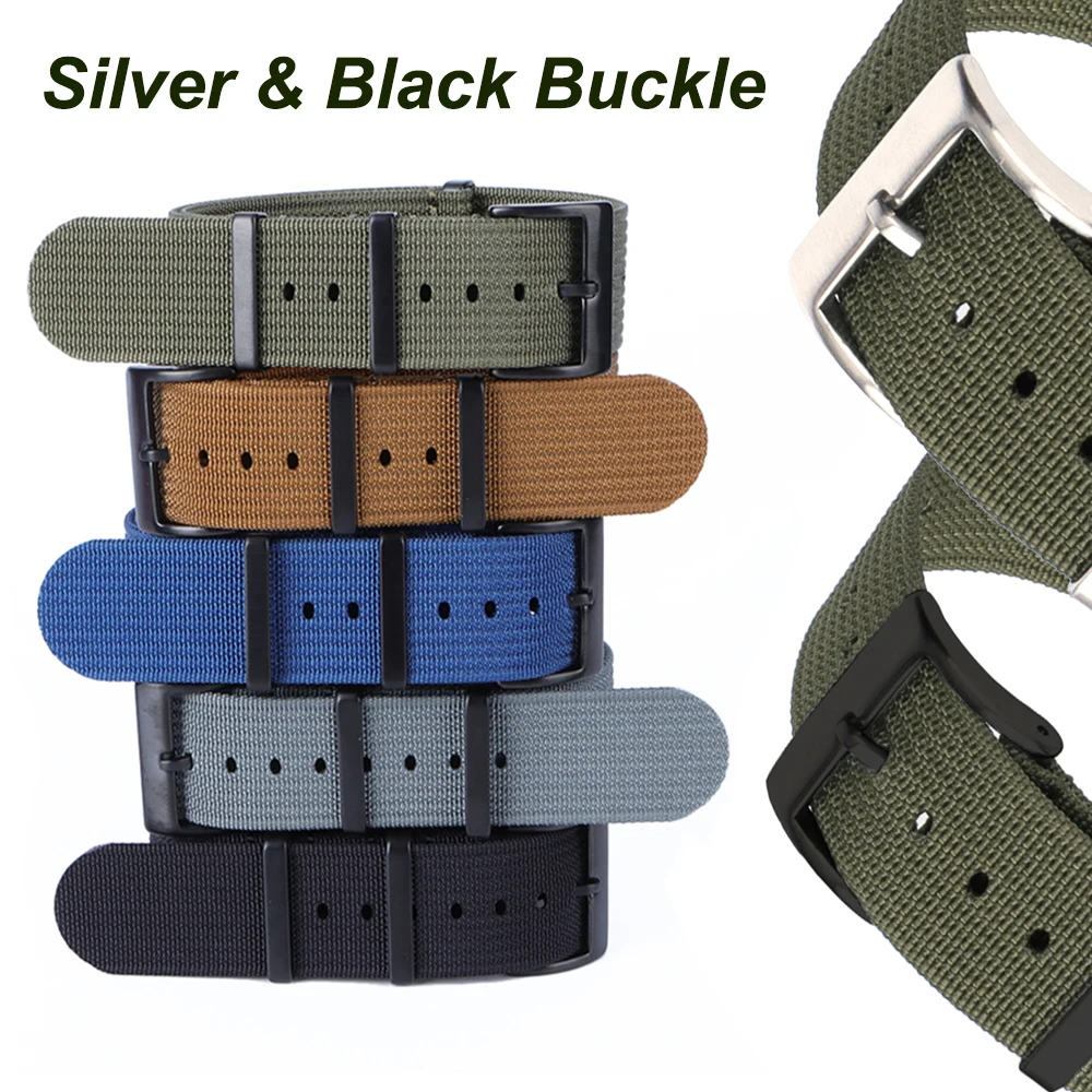 20mm 22mm High Quality Nylon W - مراجعة Canvas Strap Watch وسعره