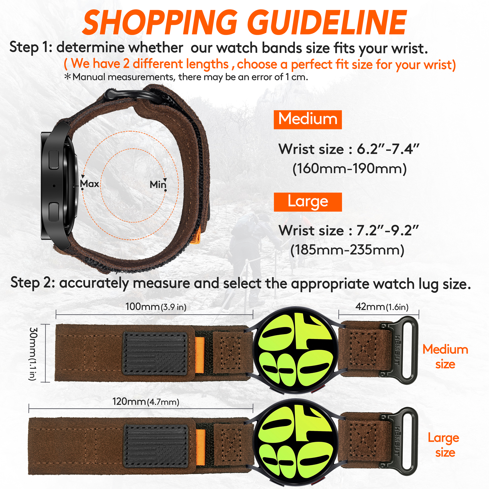Hemsut Suede Leather Watch Str - مراجعة Suede Strap Watch وسعره