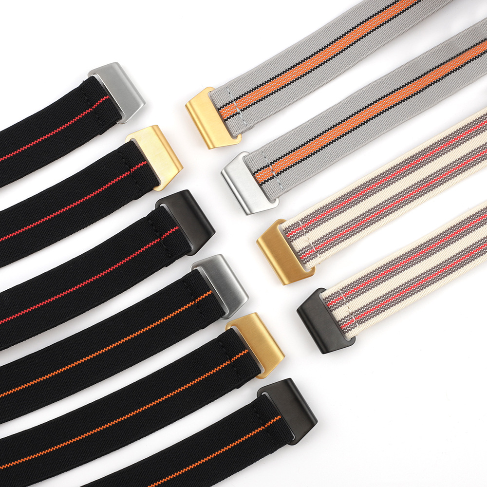 Parachute Nylon Watch Band 18m - مراجعة Parachute Strap Elastic وسعره