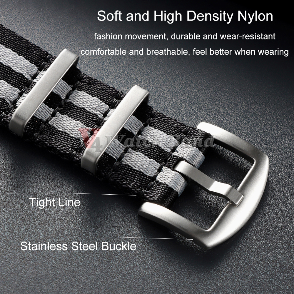 XL Super Long Size 330mm Nylon - مراجعة Perlon Strap Woven وسعره