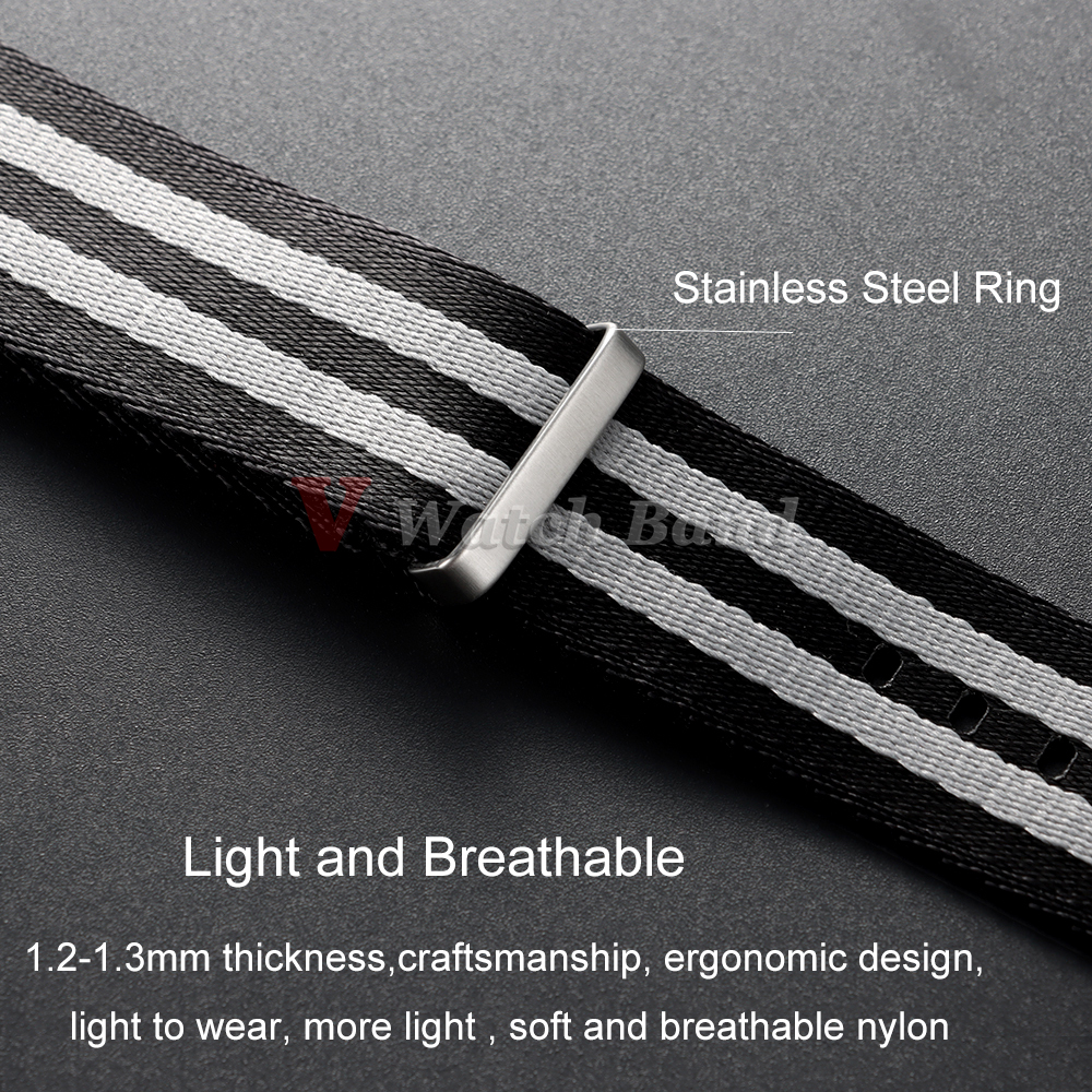 XL Super Long Size 330mm Nylon - مراجعة Perlon Strap Woven وسعره