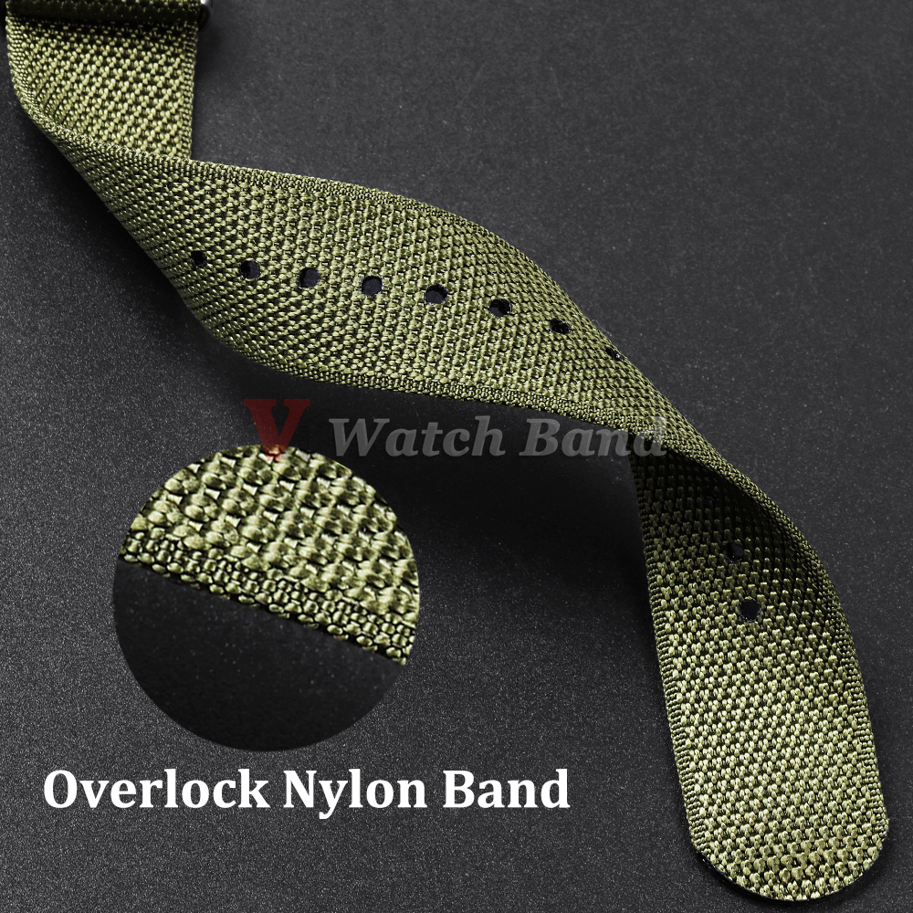Dense Nylon Strap 20mm 22mm Wo - مراجعة Perlon Strap Woven وسعره