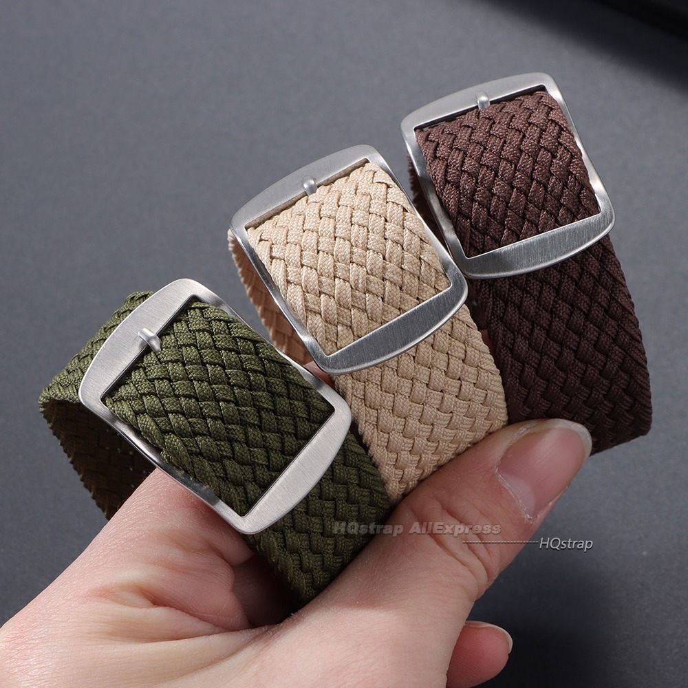 Nylon Woven Canvas Watch Band  - مراجعة Perlon Strap Woven وسعره
