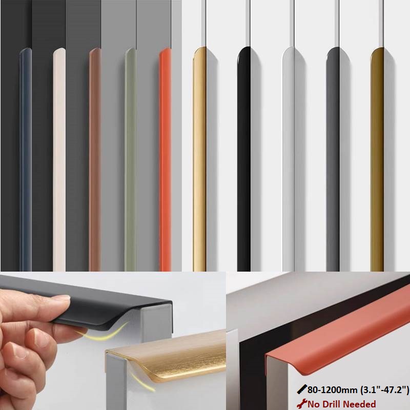 80mm-1200mm Invisible Aluminum - مراجعة Curved Spring Bar وسعره